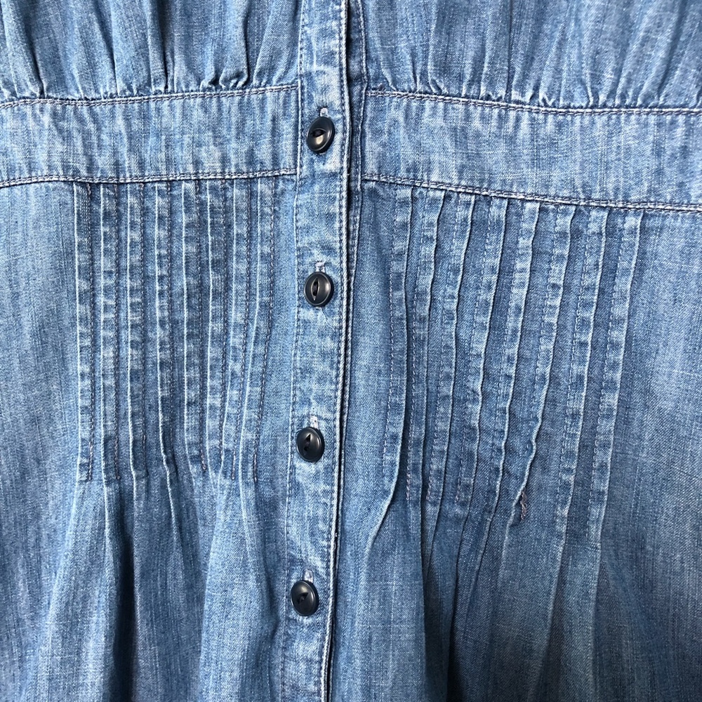 Madewell Denim Daylily Dress SZ 0 - Picture 15 of 15